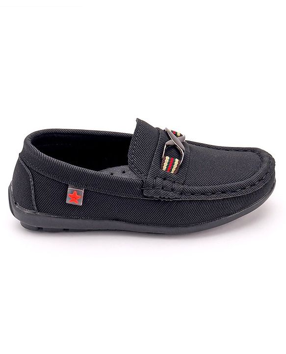 Cute Walk by Babyhug Formal Shoes - Navy Blue