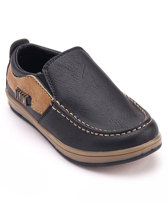 Cute Walk by Babyhug Formal Shoes - Black