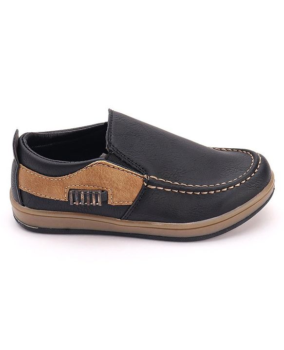 Cute Walk by Babyhug Formal Shoes - Black