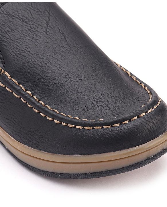 Cute Walk by Babyhug Formal Shoes - Black