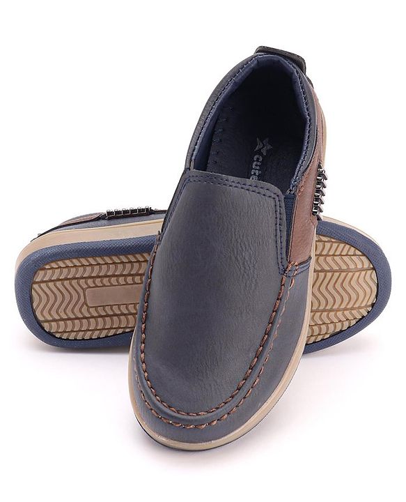 Cute Walk by Babyhug Formal Shoes - Black