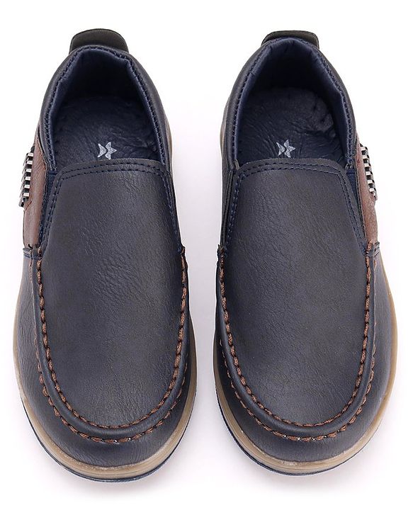 Cute Walk by Babyhug Formal Shoes - Black