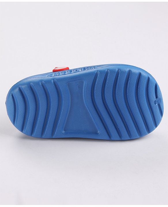Cute Walk by Babyhug Slip on Clogs with Back Strap Croc Appplique - Blue