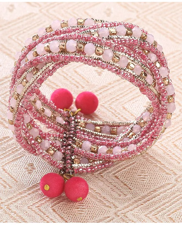 Flower Bracelet/beaded Wrap/flower Beads/valentines Day Pink and White  Bracelet/quartz Beaded Wrap/sparkly Easter Wrap Bracelet/rose Beads - Etsy  | Bracelets handmade beaded, Beads bracelet design, Beaded wrap bracelets