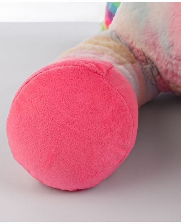 Babyhug Laying Unicorn Rainbow Pink - Height 33 cm