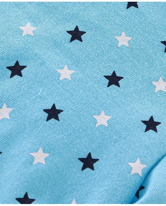 Babyhug 100% Cotton Star Printed Trunk Pack of 5 - Multicolour