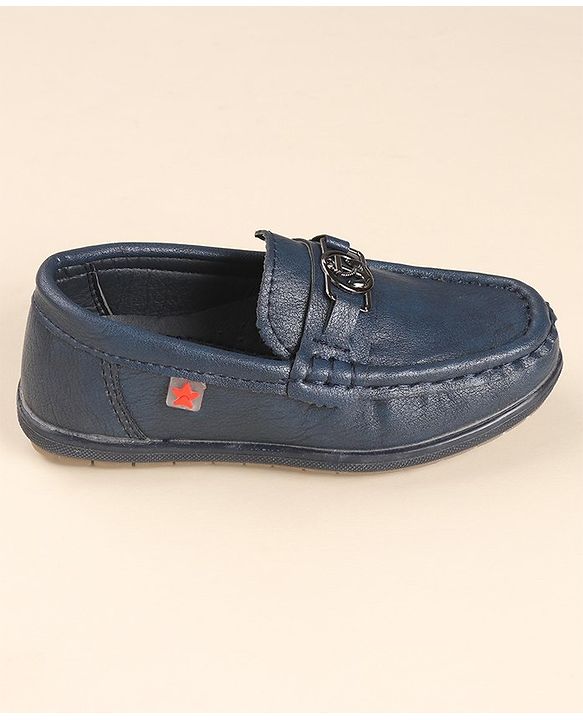 Cute Walk by Babyhug Slip On Loafers - Navy Blue