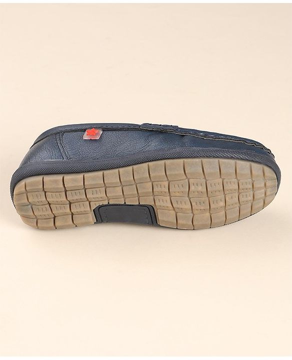 Cute Walk by Babyhug Slip On Loafers - Navy Blue
