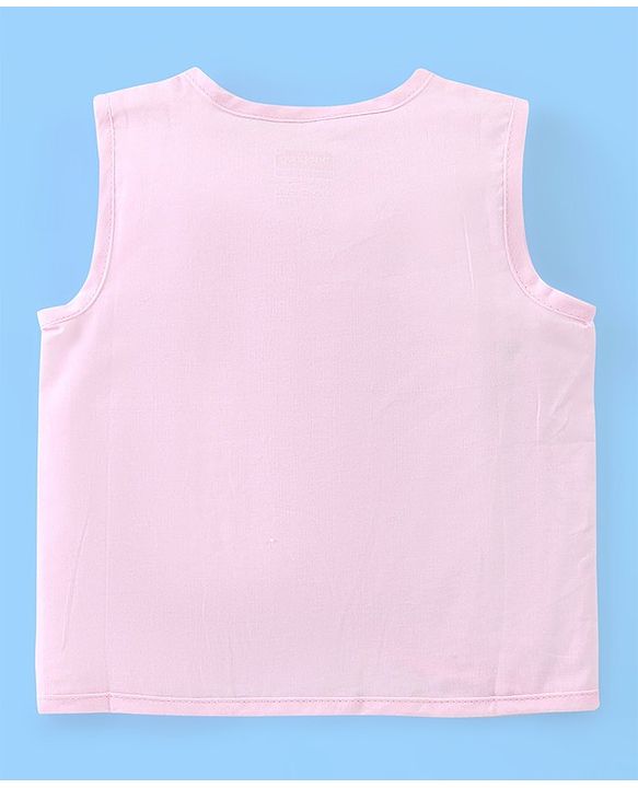 Babyhug Cotton Sleeveless Front Open Jhabla with Dolphin Print Pack of 5 - Multicolour