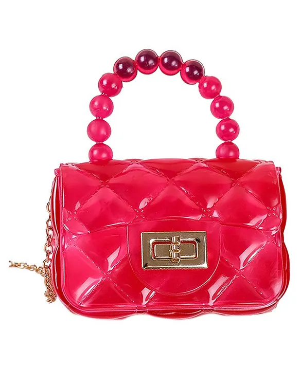 Babymoon Kids Transparent Jelly Sling Purse Fashion Handbag Red for Girls 2 15 Years Online in India Buy at FirstCry 14094046