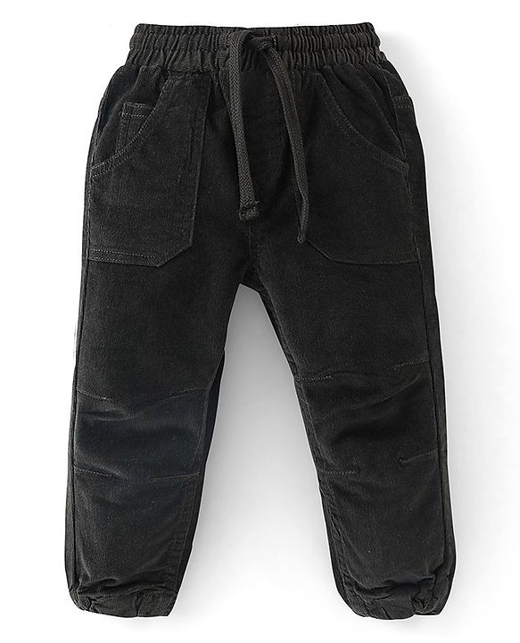 Babyhug Cotton Knit  Full Sleeves Shirt & Denim Jeans With Camoflauge Print - Green