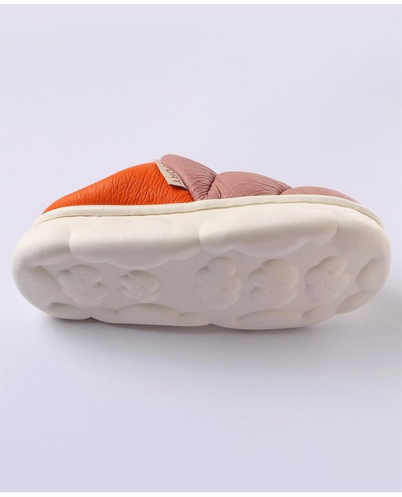 Cute Walk by Babyhug Slip On Solid Winter Booties - Pink