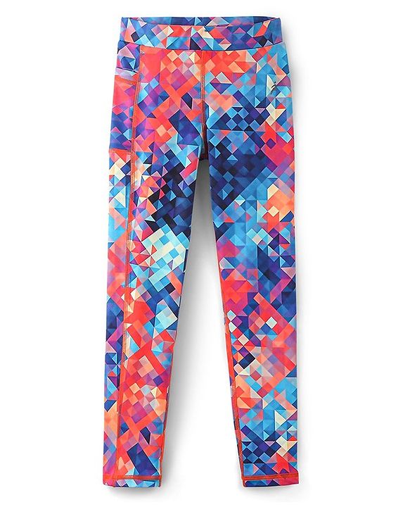 Pine Active Full Length Super Stretch Leggings - Multicolour