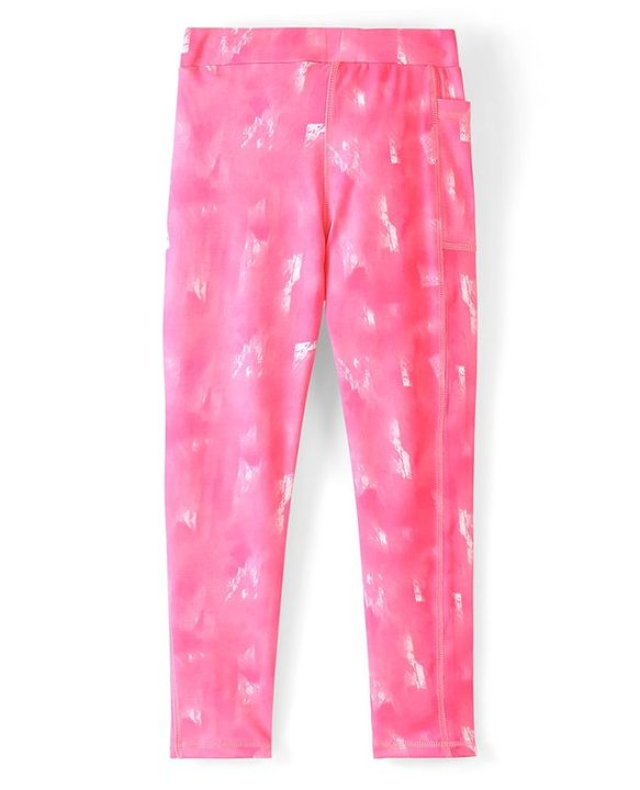 Pine Active Full Length Super Stretch Leggings - Pink