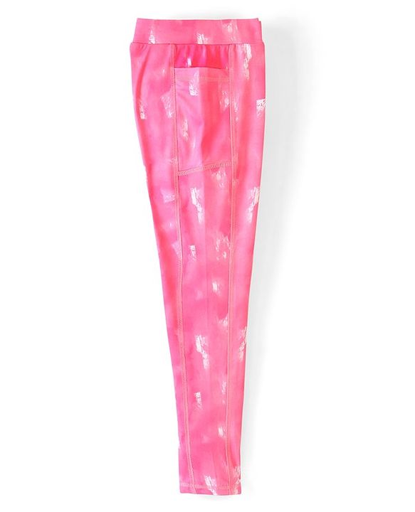 Pine Active Full Length Super Stretch Leggings - Pink