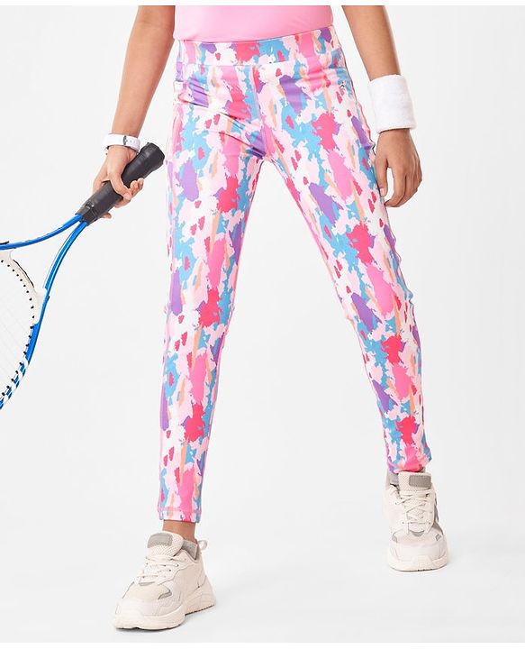 Pine Active Full Length Super Stretch Leggings - Multicolour