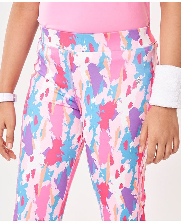 Pine Active Full Length Super Stretch Leggings - Multicolour