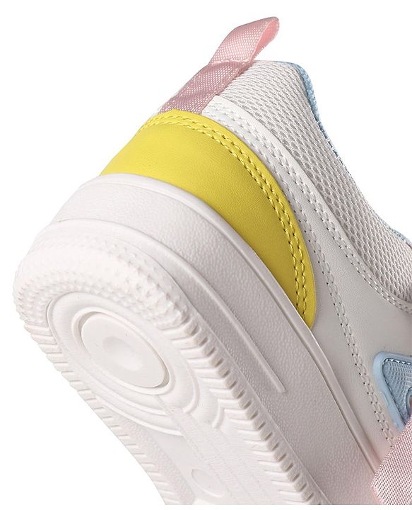 Pine Kids Sneakers  with Velco Closure - Black & White