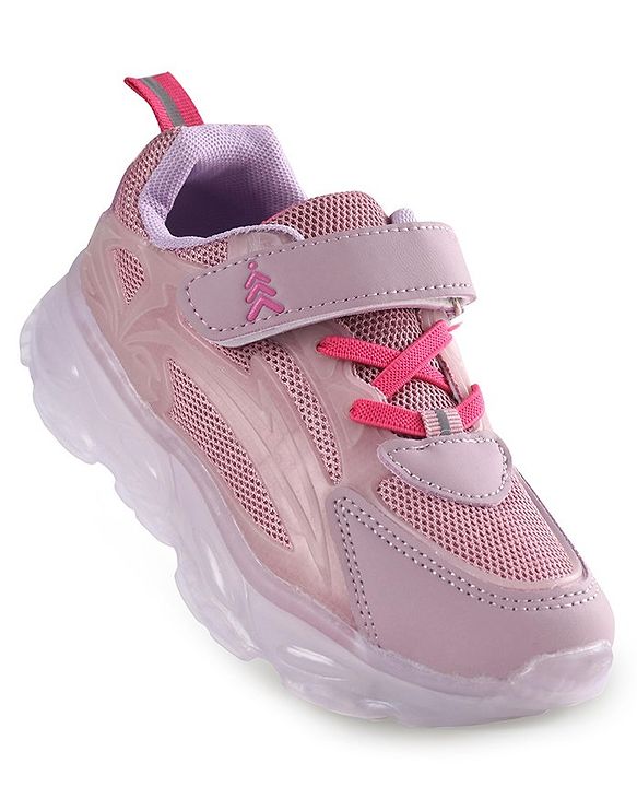 Pine Kids Velcro Closure Sneakers - Purple