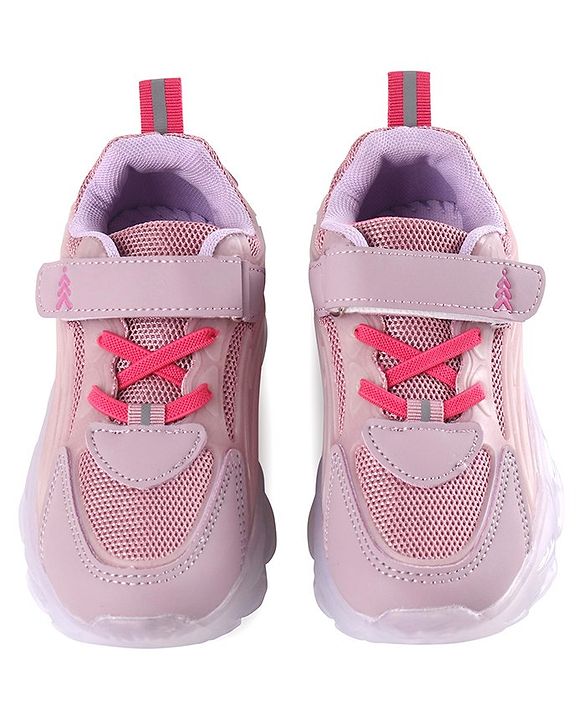 Pine Kids Velcro Closure Sneakers - Purple
