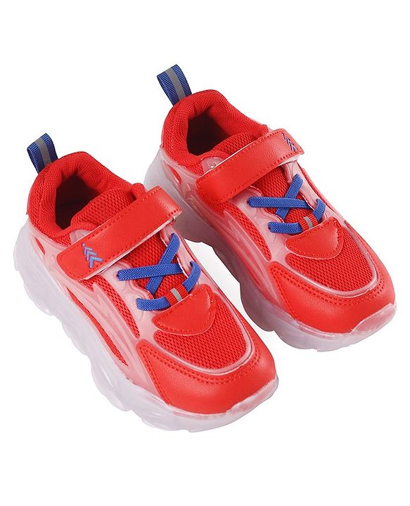 Pine Kids Velcro Closure Sneakers - Purple