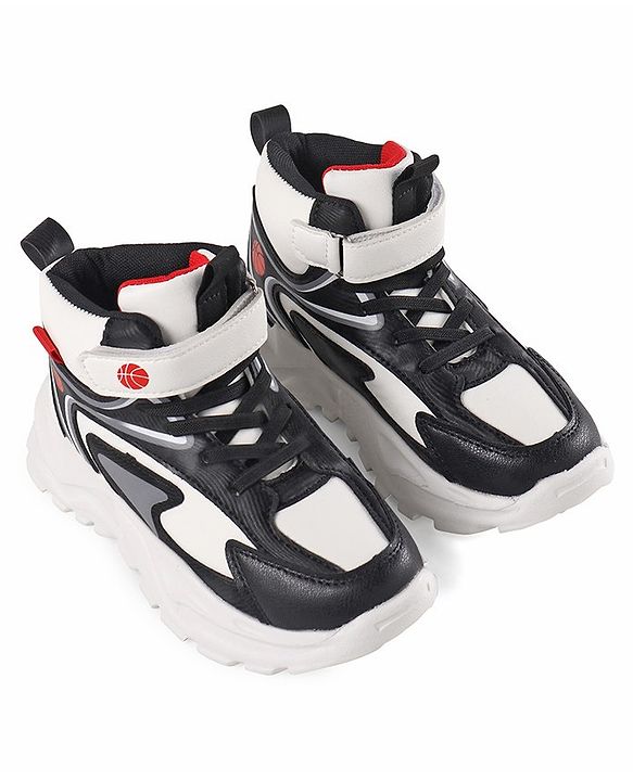 Pine Kids Velcro Closure Sneakers - White
