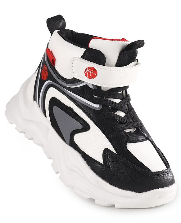 Pine Kids Velcro Closure Sneakers - White