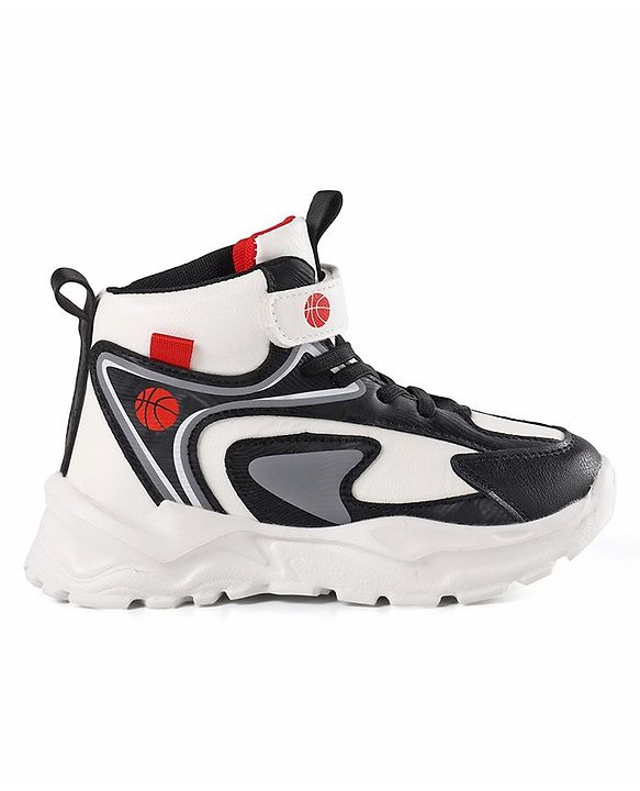 Pine Kids Velcro Closure Sneakers - White