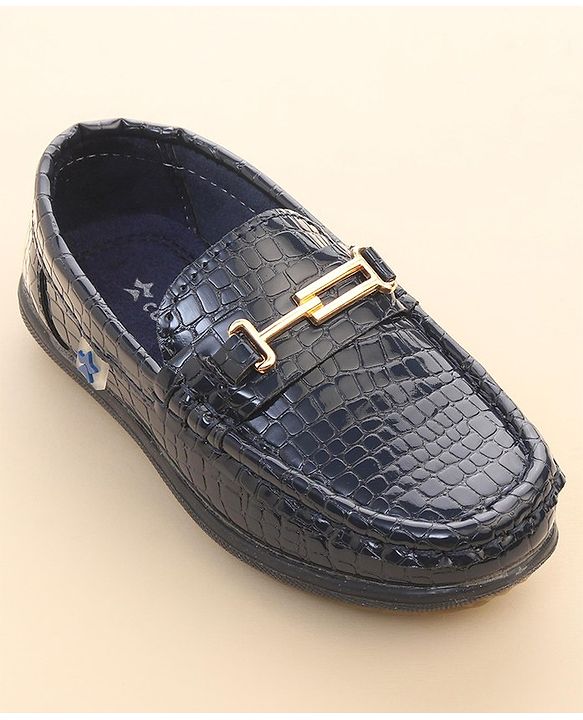Cute Walk by Babyhug Slip On Party Shoes - Blue