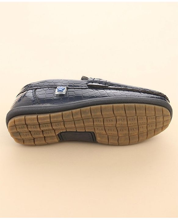 Cute Walk by Babyhug Slip On Party Shoes - Blue