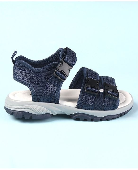 Cute Walk by Babyhug Velcro Closure Sandals - Blue