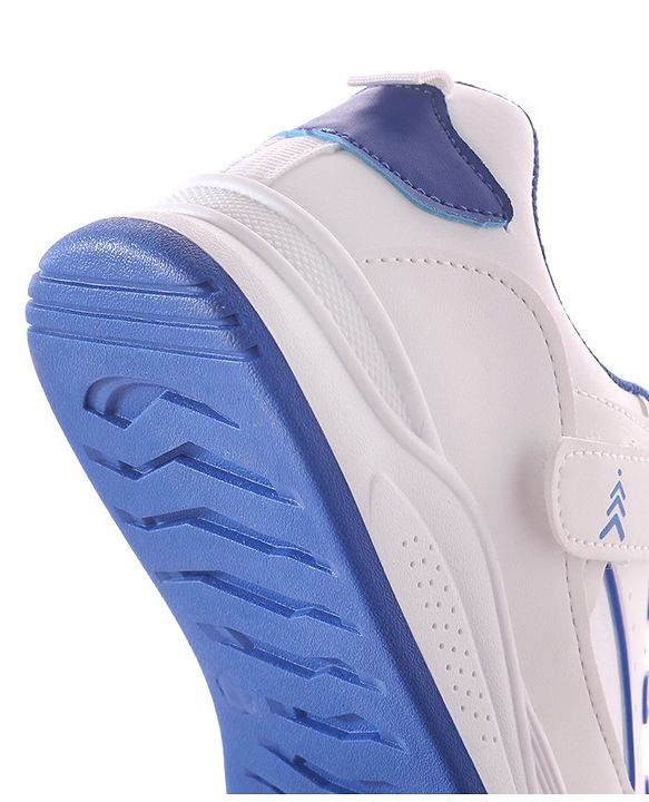 Pine Kids Velcro Closure Sneakers - White & Pink