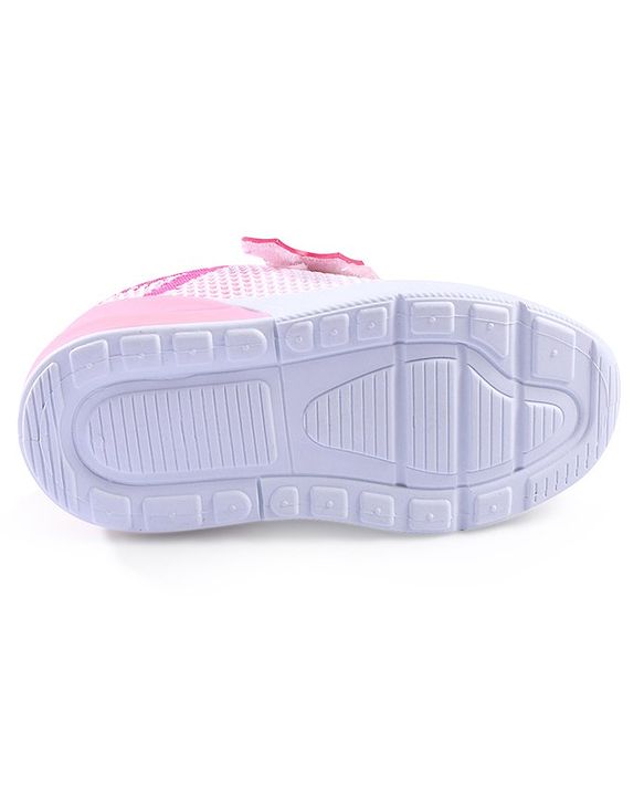 Cute Walk by Babyhug Velcro Closure Sneakers - Pink