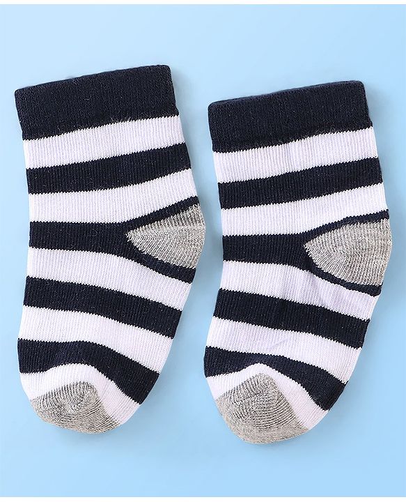 Cute Walk by Babyhug Anti Bacterial Ankle Length Socks Football Design Pack of 7 - Multicolour