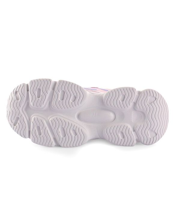 Pine Kids Velcro Closure Sneakers - White & Blue