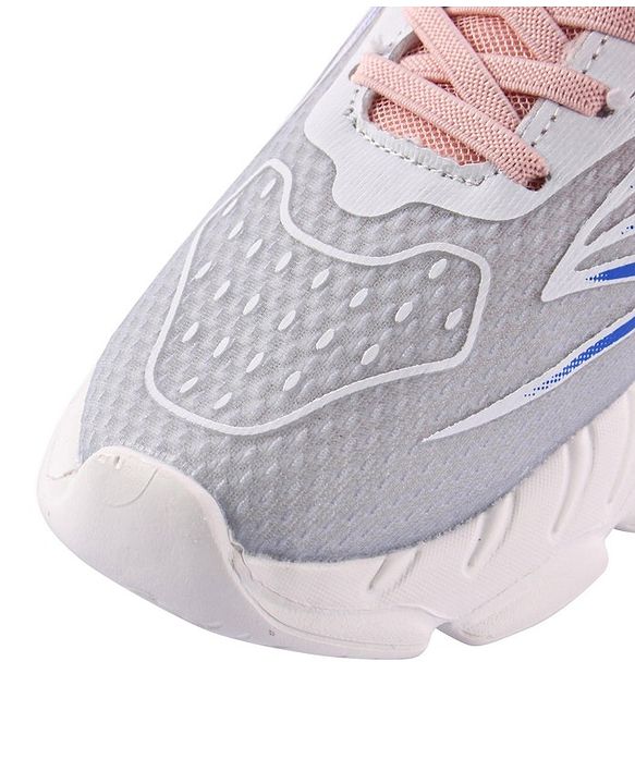 Pine Kids Velcro Closure Sneakers - White & Blue