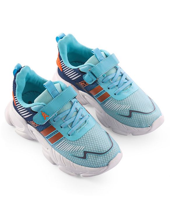 Pine Kids Velcro Closure Sneakers - Blue