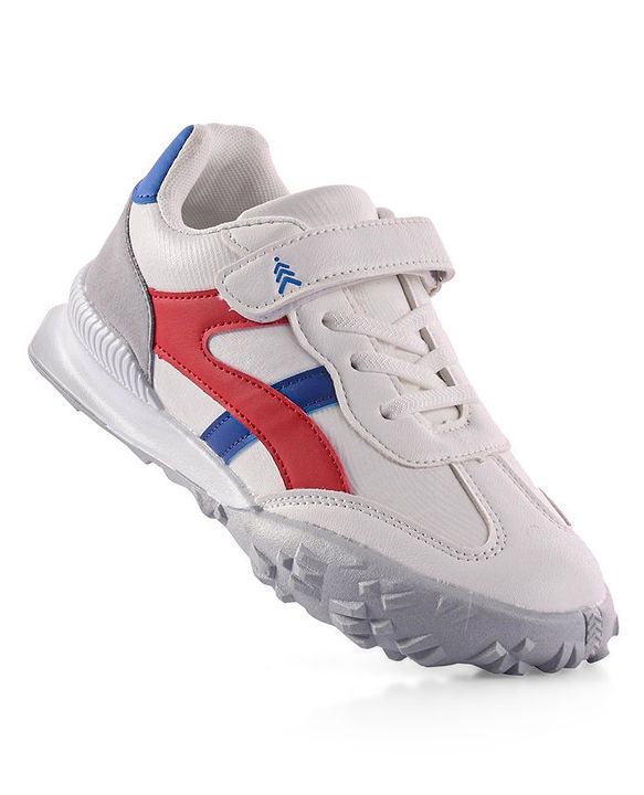 Pine Kids Sneakers With Velcro Closure Solid- White