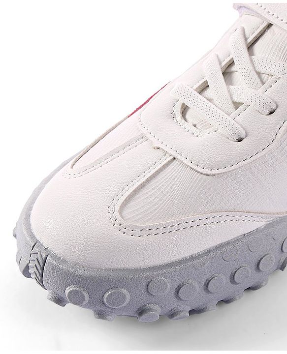Pine Kids Sneakers With Velcro Closure Solid- White
