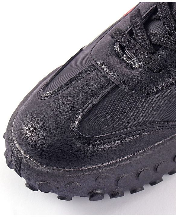 Pine Kids Sneakers With Velcro Closure Solid- Black