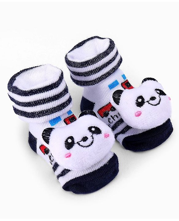 Cute Walk by Babyhug Socks Shoes with Applique - Light Purple