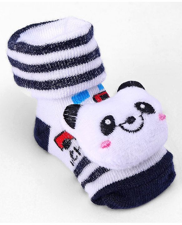Cute Walk by Babyhug Socks Shoes with Applique - Light Purple