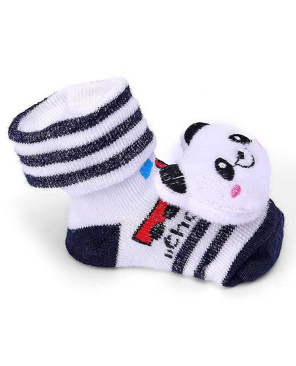 Cute Walk by Babyhug Socks Shoes with Applique - Light Purple