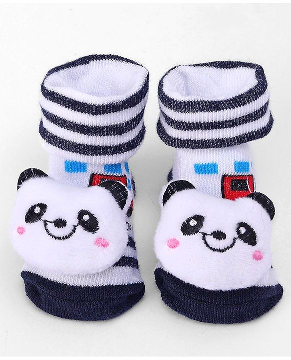 Cute Walk by Babyhug Socks Shoes with Applique - Light Purple
