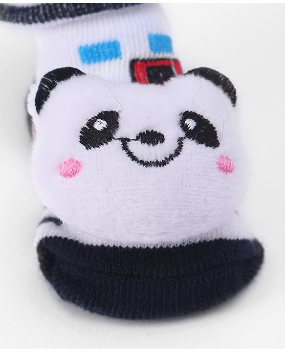 Cute Walk by Babyhug Socks Shoes with Applique - Light Purple