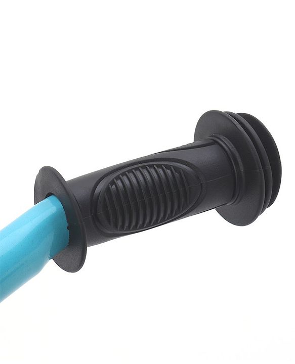 Babyhug Plug & Play Tricycle with Air Wheel Canopy & Parental Handle - Blue