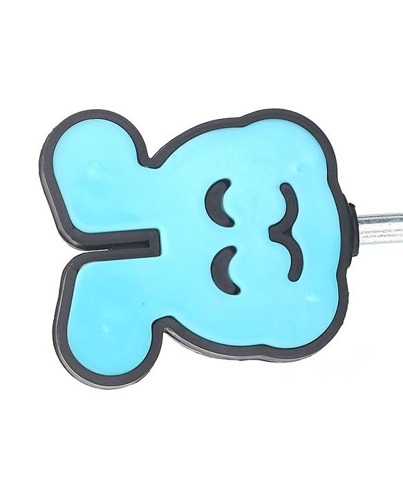 Babyhug Plug & Play Tricycle with Air Wheel Canopy & Parental Handle - Blue