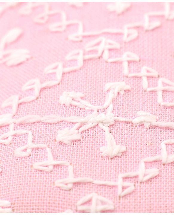 Cute Walk by Babyhug Slip On Embroidered Mojaris - Pink