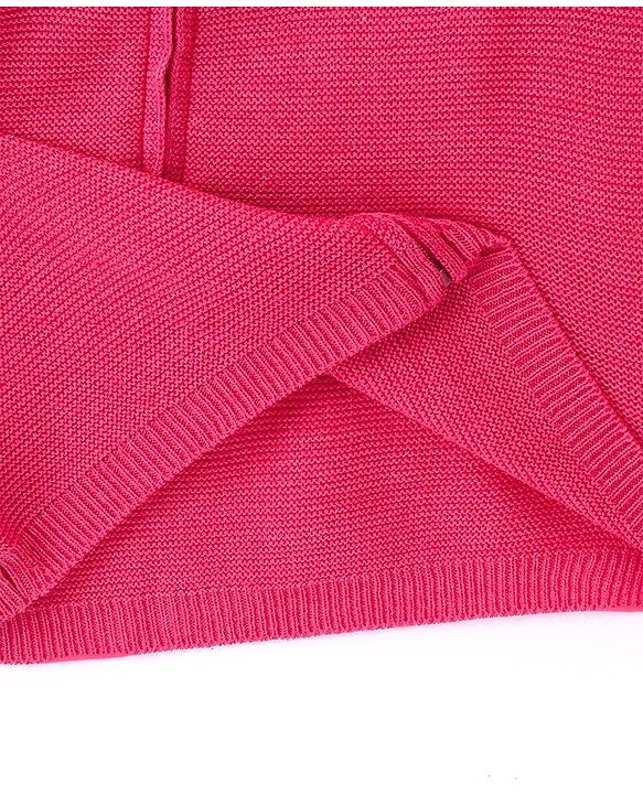 Pine Kids Full Sleeves Front Open Zipper Sweater Striped - Multicolor