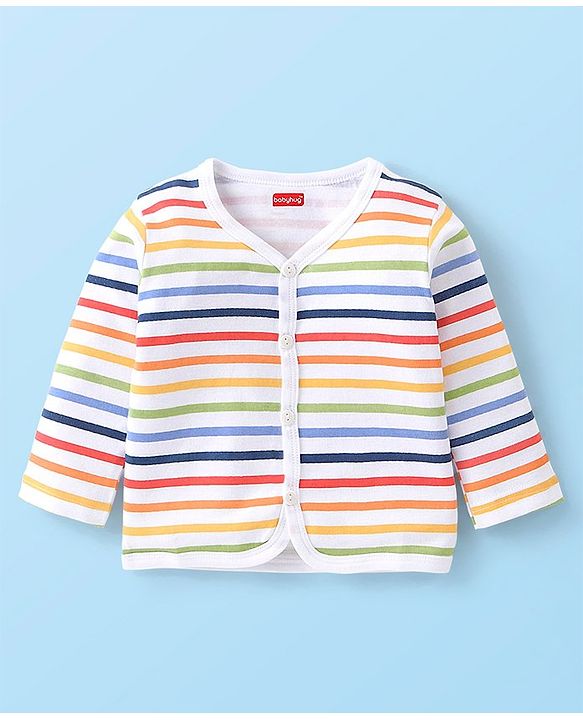 Babyhug Cotton Antibacterial Vest With Car Print Pack of 3 - Red Grey & White